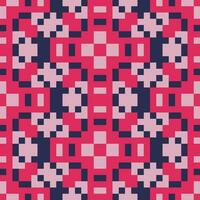 a pink and blue pattern with squares vector