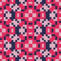 a pink and blue pattern with squares vector