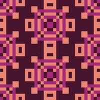 a pixelated pattern with squares and squares vector