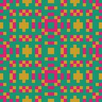 a colorful pattern with squares and squares vector