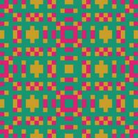 a colorful pattern with squares and squares vector