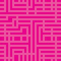 a pink maze pattern with squares and lines vector