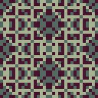 a pattern with squares in purple and green vector