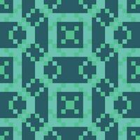 a green and blue pattern with squares vector