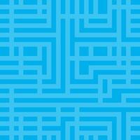 a blue maze pattern with squares and lines vector