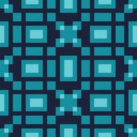 a blue and black square pattern with squares vector