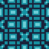 a blue and black square pattern with squares vector