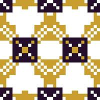 a pixelated pattern with squares and triangles vector