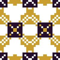 a pixelated pattern with squares and triangles vector