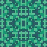 a green and blue pattern with squares vector