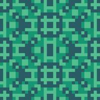 a green and blue pattern with squares vector