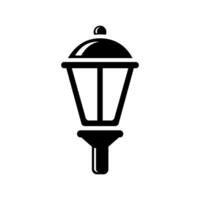 lamp garden icon design vector template