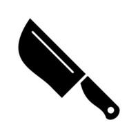 cuchillo icono vector modelo