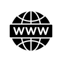 internet icon design vector template