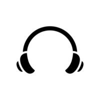 headphone icon design vector template