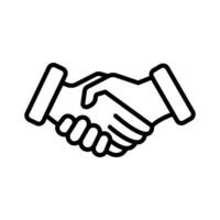 handshake icon design vector template