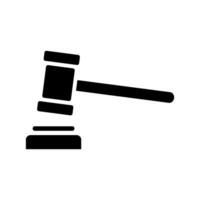 gavel law icon design vector template