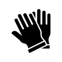 glove icon design vector