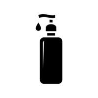 hand washing liquid soap icon vector