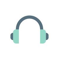 headphone icon design vector template