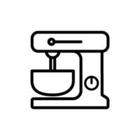 electric mixer icon vector template