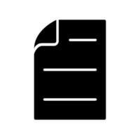 document icon design vector template