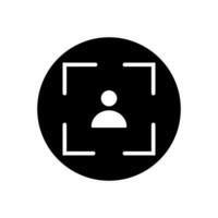 focus icon design vector template