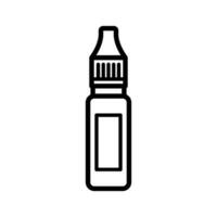 eye drops icon design vector