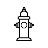 fire hydrant icon design vector template