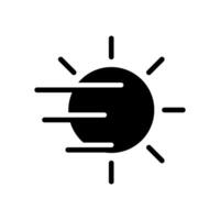 fog day icon vector