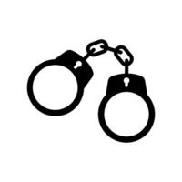 handcuffs icon design vector template