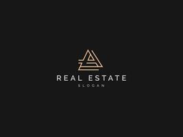 Real estate logo modern Minimal awesome trendy vector. Simple Design for Home construction and Building. Can be use for company, apartment, business logo. vector