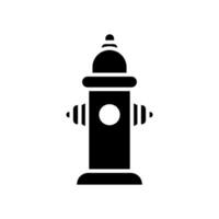 fire hydrant icon design vector template