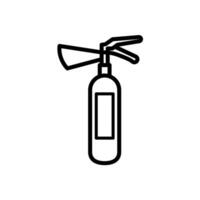 fire extinguisher icon design vector