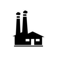 factory icon design vector