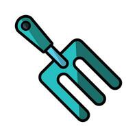 farm fork icon design vector