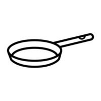 frying pan icon vector template