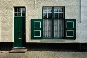 House in Bruges Brugge , Belgium photo