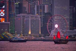 Hong Kong skyline. Hong Kong, China photo