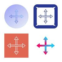 Unique Move Vector Icon