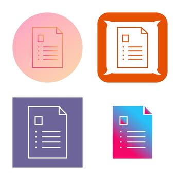 icono de vector de análisis único