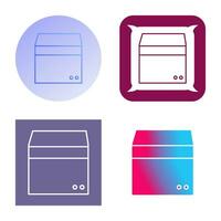 Unique Box Vector Icon