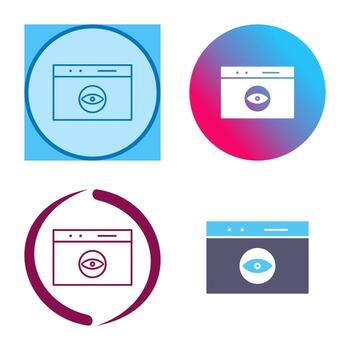 icono de vector de optimización de enlace único