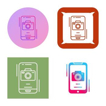 icono de vector de camara