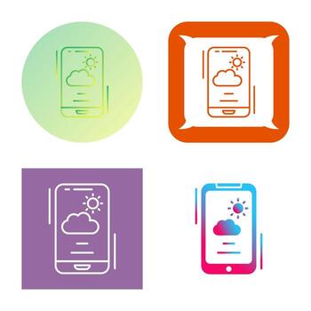 icono de vector de nube
