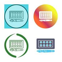 Water Colors Vector Icon