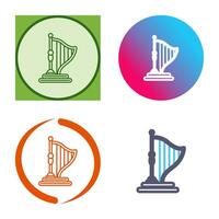 Harp Vector Icon