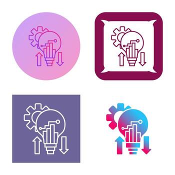 icono de vector de análisis