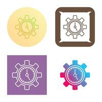 Time Management Vector Icon