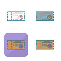 Voucher Vector Icon